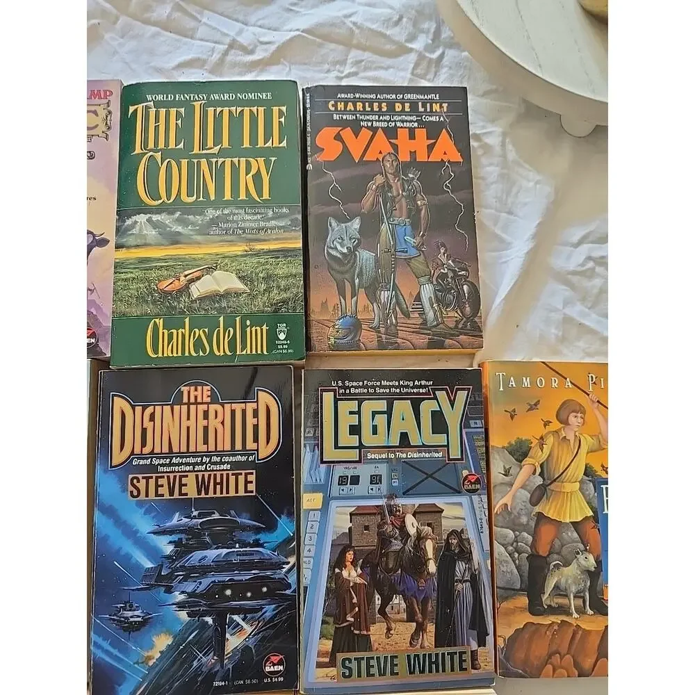 Lot‎ of 10 Vintage Mixed Authors Fantasy Science Fiction Mystery Paperback Books